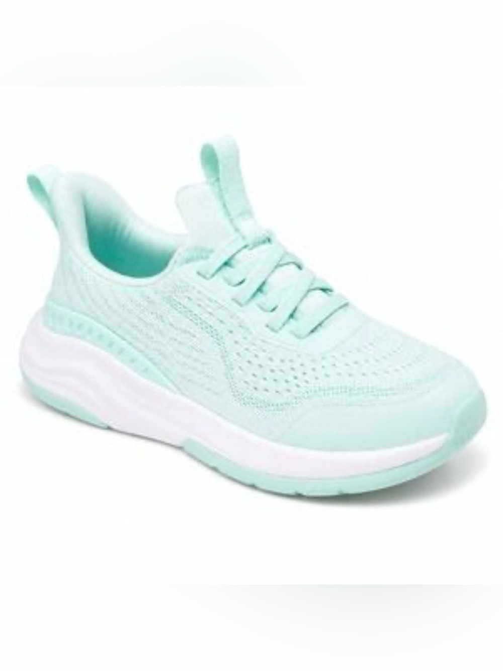All In Motion Kids Athletic Shoes Mint Green Lace Up Sneakers Size 6Y Unisex New